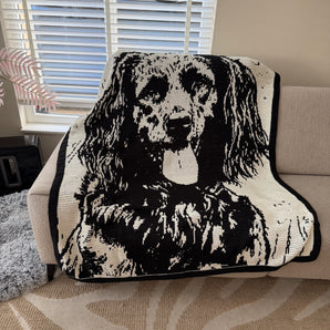 Overlay Mosaic Crochet Pattern Faithful Flatcoated Retriever