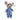 Crochet pattern Pyjama Mouse Fully Dressed