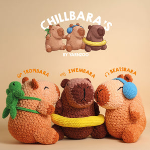Amigurumi Pattern Chillbara Capybara