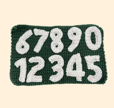 Free Numbers Crochet Pattern 0-9