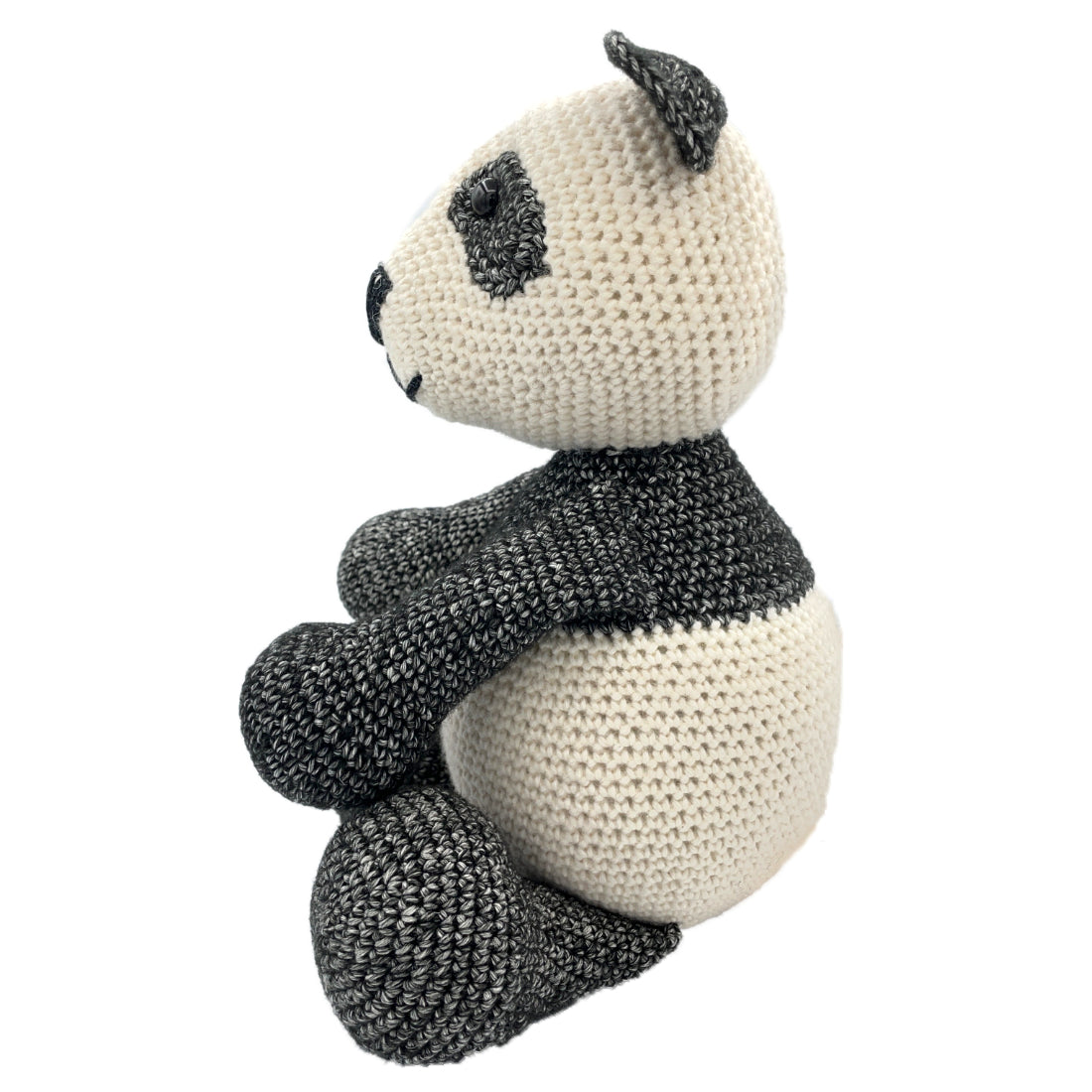 Amigurumi Pattern Giant Panda Poe side