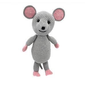 Crochet pattern Mouse Enzo Front