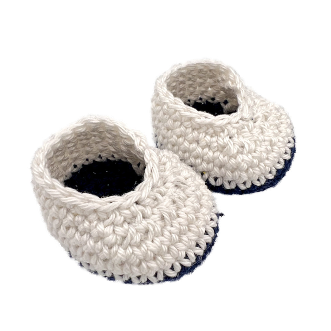 Crochet pattern Sailor Mouse Shoes