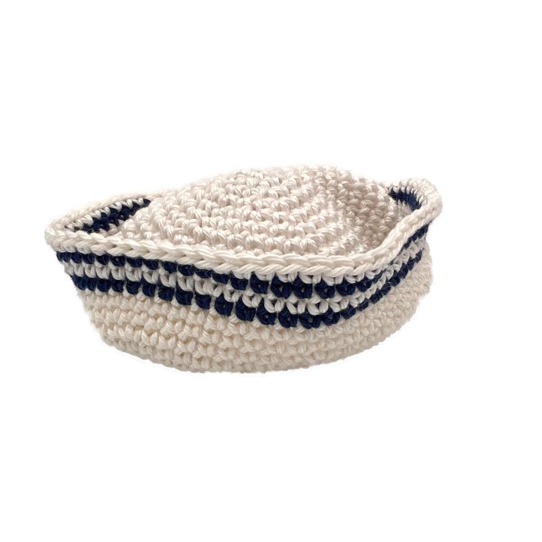 Crochet pattern Sailor Mouse Hat