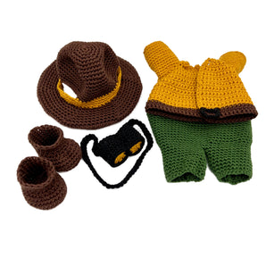 Crochet pattern Ranger Mouse Clothing Set