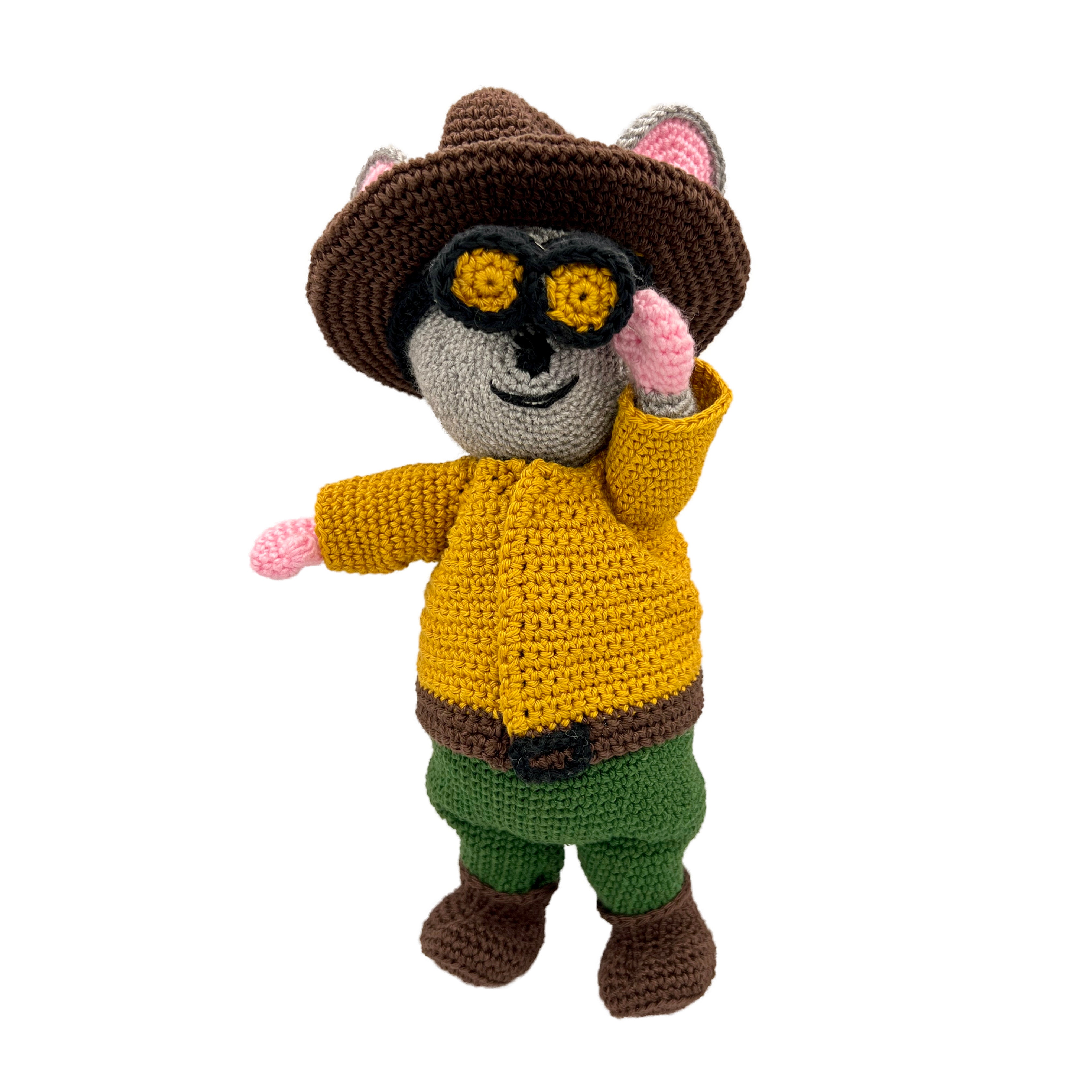 Crochet pattern Ranger Mouse On the Lookout