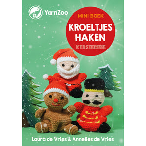 Mini Boek Kroeltjes Haken Kersteditie