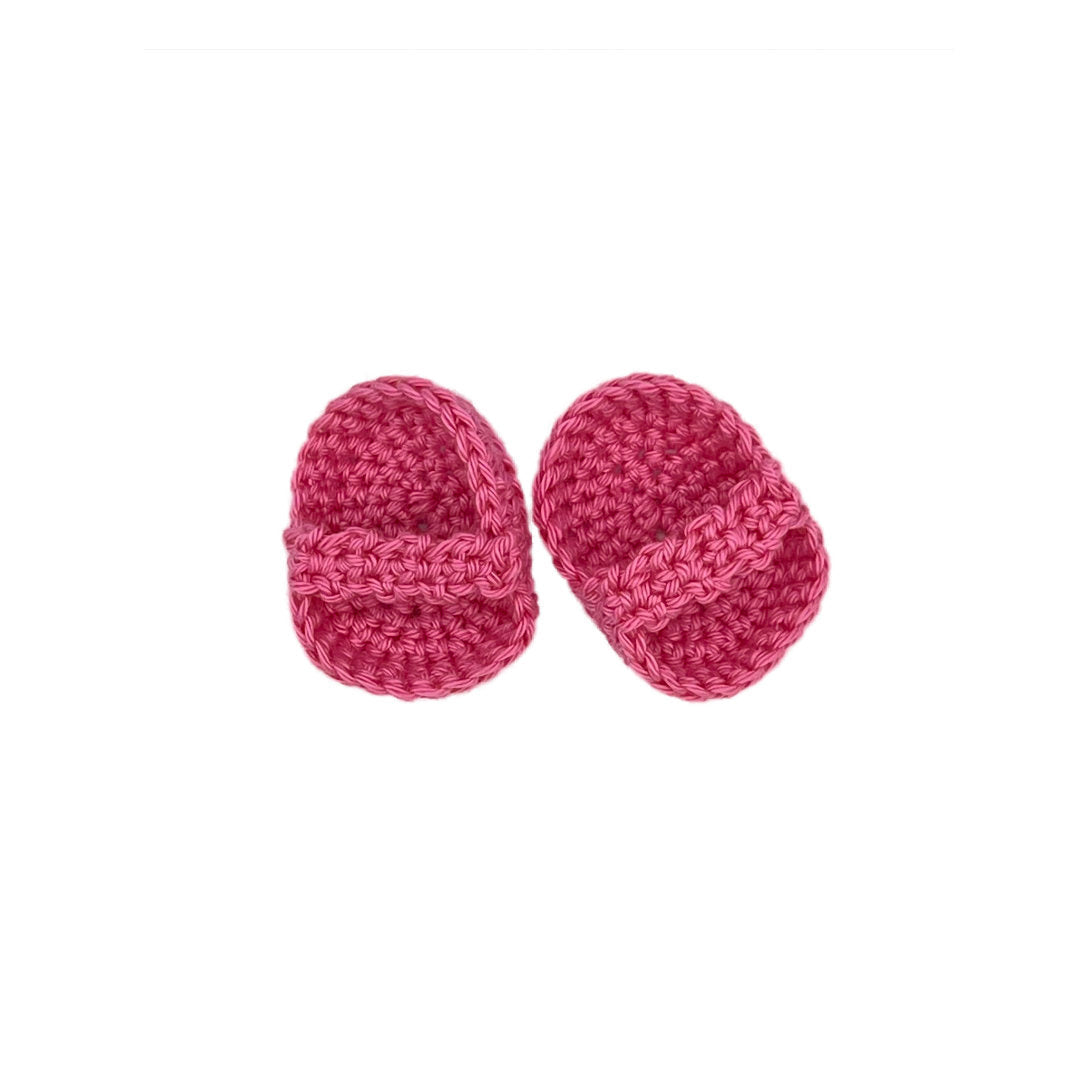 Crochet pattern Summer Mouse Slippers