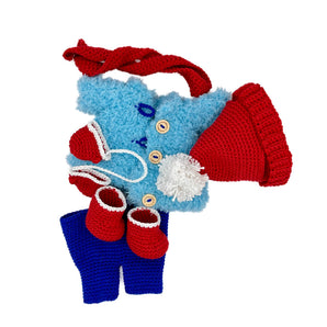 Crochet pattern Ski Mouse Clothing set