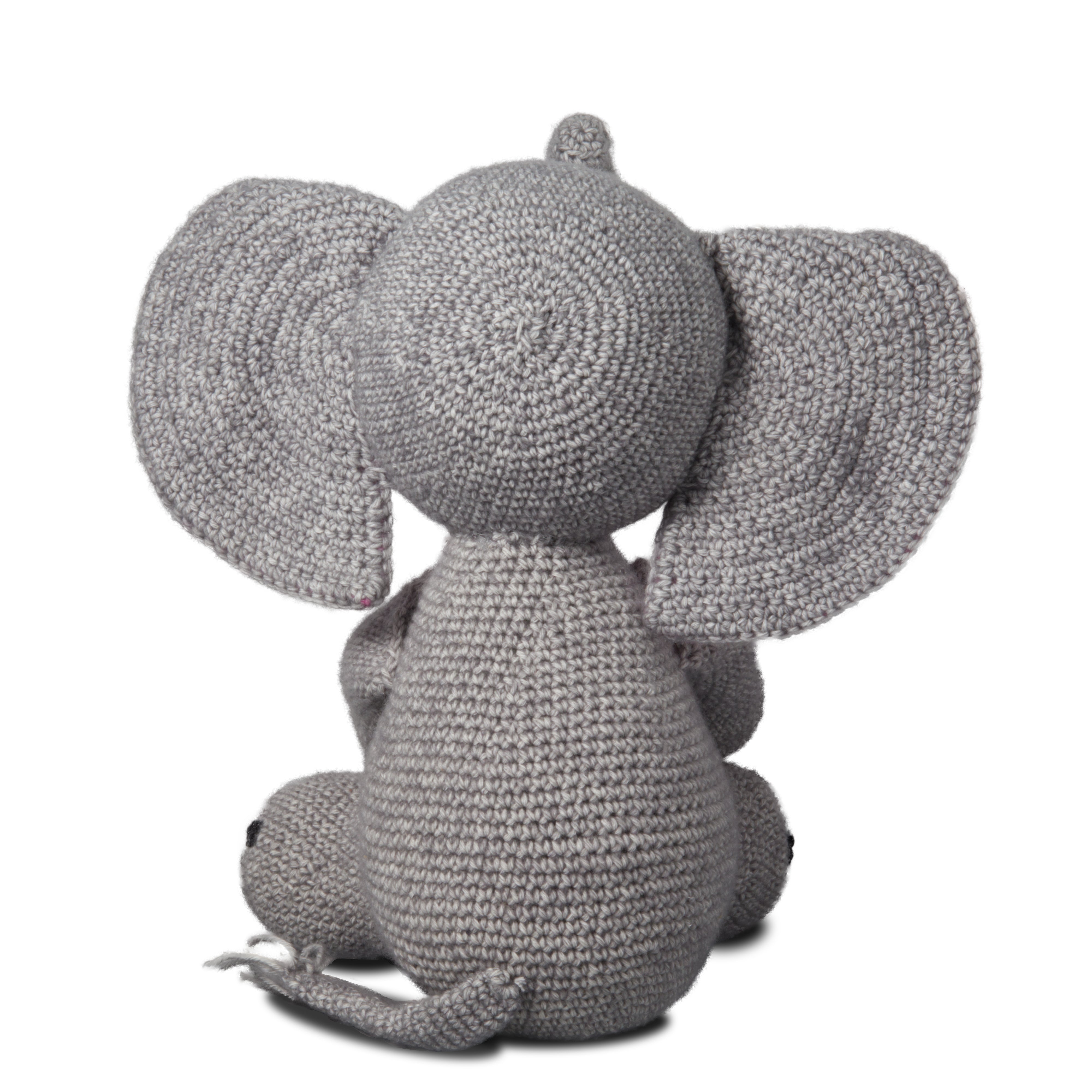 amigurumi pattern elephant fred back