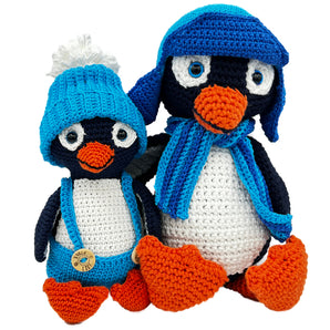 Haakpatroon pinguïns Pelle & Polle