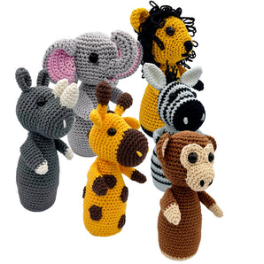 Mega Crochet pattern Safari Skittles Set