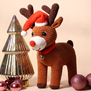 Amigurumi Pattern Christmas Reindeer