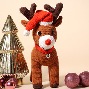 Amigurumi Pattern Christmas Reindeer