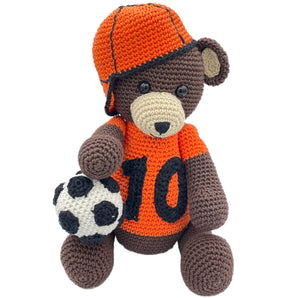 Amigurumi Pattern Soccer Bear