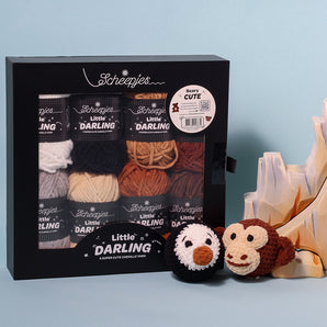 Crochet kit beary cute stress balls