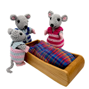 Crochet Pattern Pyjama Clothing Mouse Dollhouse