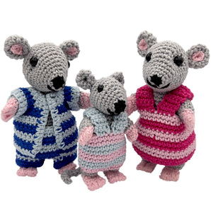 Crochet Pattern Pyjama Clothing Mouse Dollhouse