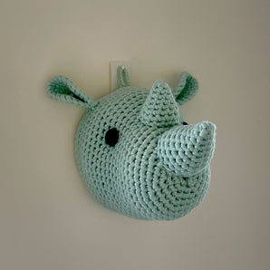 Amigurumi Pattern Rhino Trophy Head